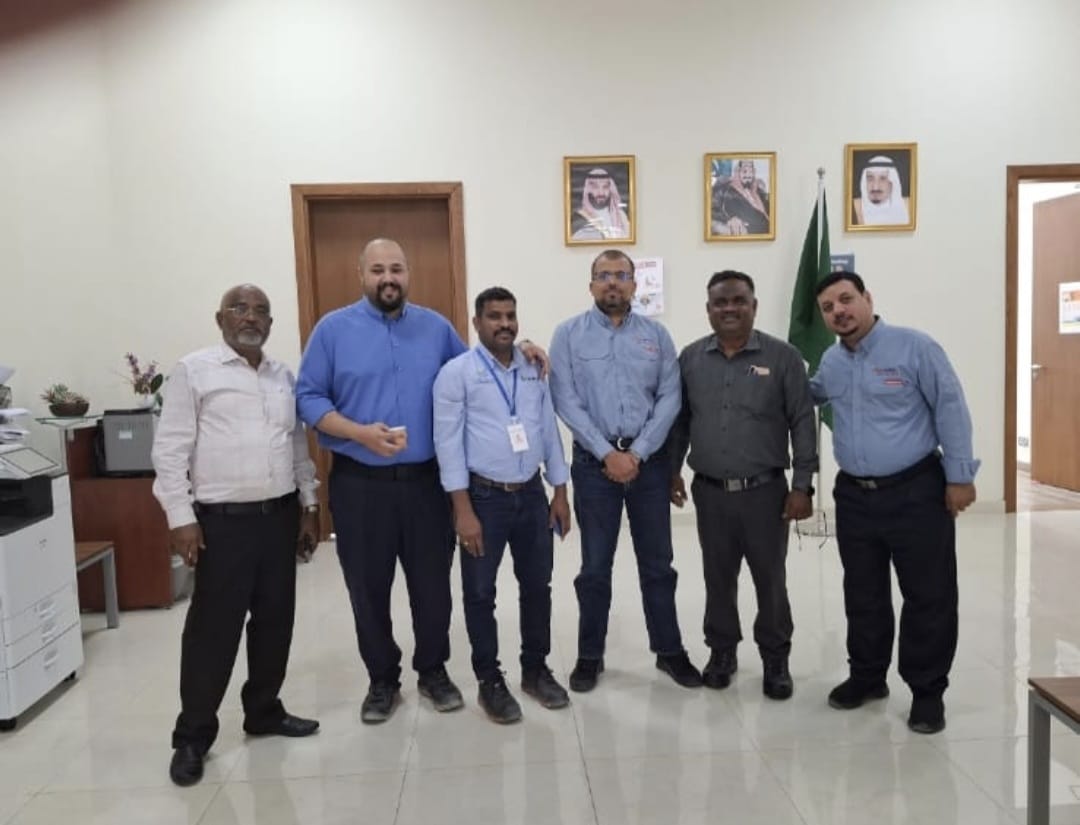 Samtech visited Nomac Red sea team