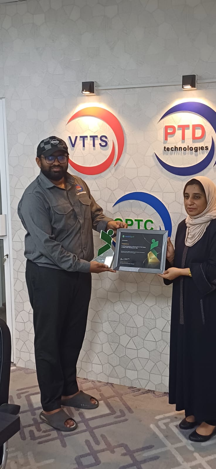 Top Recruiter 2025 to PTD by Naukri Gulf